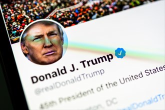 Official Twitter page of Donald J. Trump