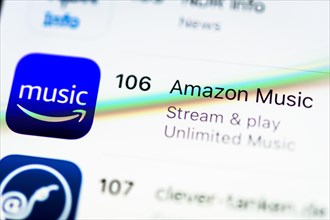 Amazon Music in the Apple App Store