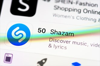 Shazam App in the Apple App Store
