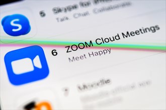 Zoom App in Apple App Store