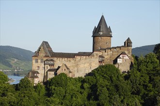 Burg Stahleck Youth Hostel above Bacharach in the Middle Rhine Valley