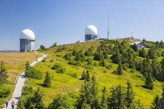 Military towers with radome