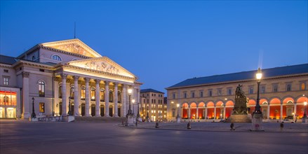 Max-Joseph-Platz with Bavarian State Opera