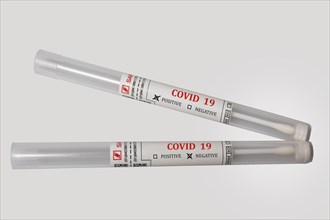 Covid 19 test tube