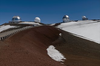 Road to Mauna Kea Observatory