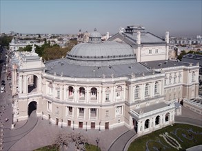 Aerial view, Odessa Opera House