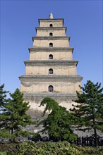 Great Wild Goose Pagoda, Pagoda
