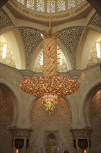 Chandelier, Sheikh Zayid Mosque
