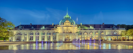 Illuminated spa gardens, Kaiserpalais