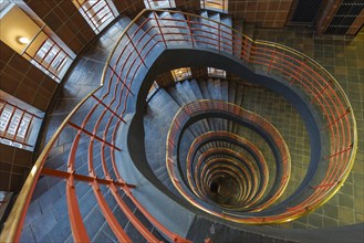 Spiral staircase from above, Sprinkenhof