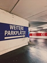 Lettering further parking spaces