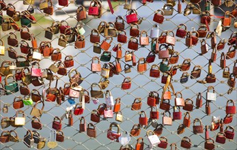 Love castles on the Markatsteg