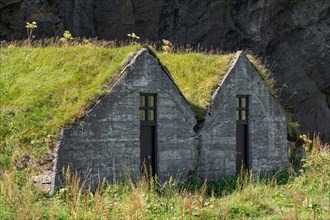 Grass turf houses