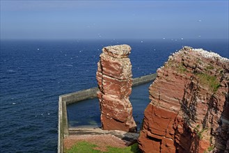View to the landmark of Helgoland