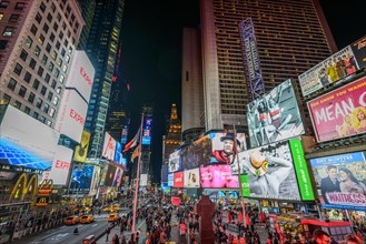 Times Square at night