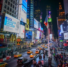 Times Square at night