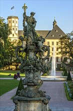 Baroque sculpture Floravase by Johann Friedrich von Humbach