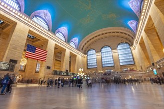 Interior view of Grand Central Station