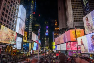 Times Square at night