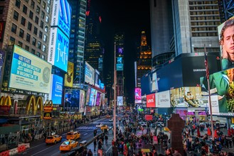 Times Square at night