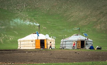 Nomadic yurts