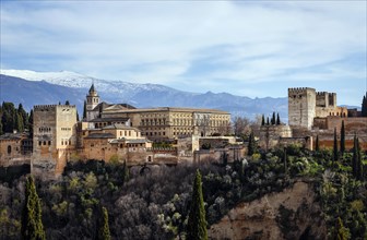 Moorish city castle Alhambra