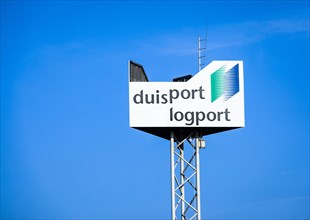 Sign Container Terminal duisport logport