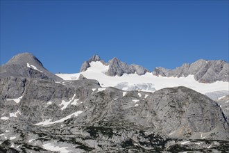 View from the Krippenstein to the Hoher Dachstein