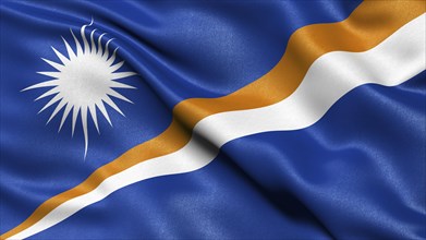 Flag of the Republic of Marshall Islands