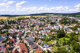 Aerial view of Stettenfels Castle