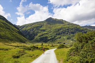 Hiking trail in the Nassfeld Valley