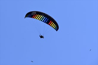 Tandem paragliding