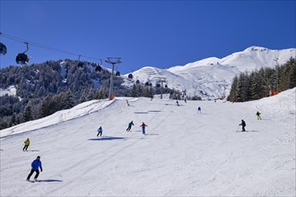 Ski slope Moeseralm