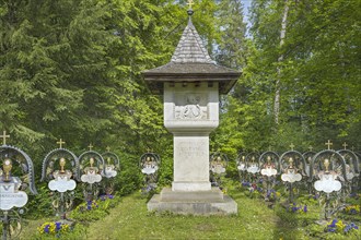 Memorial stone and cemetery of the Congregatio Mariana Sacerdotalis