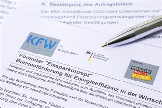 KfW-Foerderbank application forms
