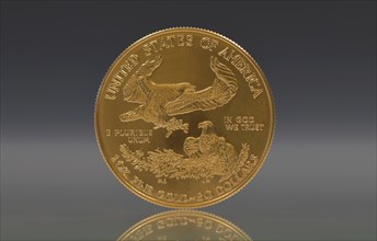 US American gold coin