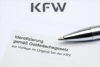 Form of the KfW development bank
