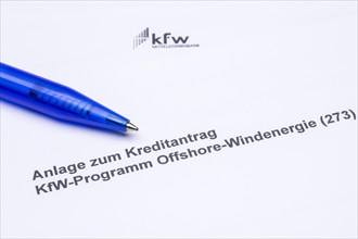 KfW-Foerderbank application form