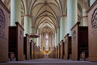 Interior view St. Johannes Baptist