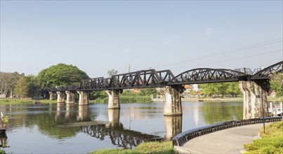 River Kwai bridge in Kanchanaburi