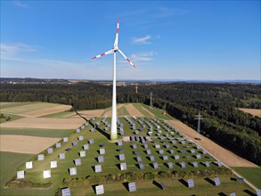 Windmill and photovoltaic system