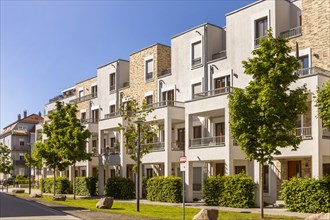 Modern terraced houses in the Marina quarter