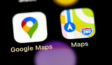 Google Maps and Apple Maps Icon