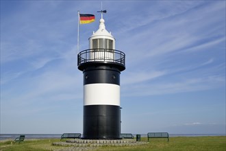 Lighthouse Kleiner Preusse at the port of Wremen