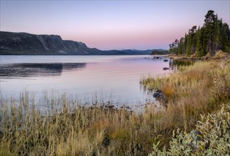 Lake in a quiet nordic evening mood