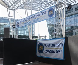 Free corona test at Munich Airport
