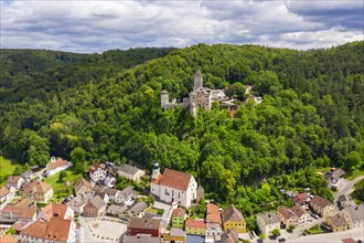 Castle Kipfenberg and village Kipfenberg