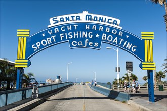 Historic Sign Santa Monica Yacht Harbor