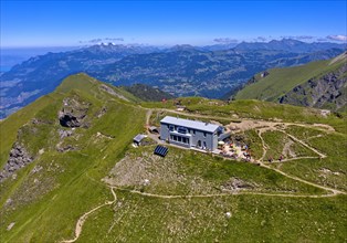 Cabane de la Tourche mountain hut of the Swiss Alpine Club SAC
