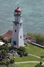 Diamond Head Lighthouse of the US Coast Guard